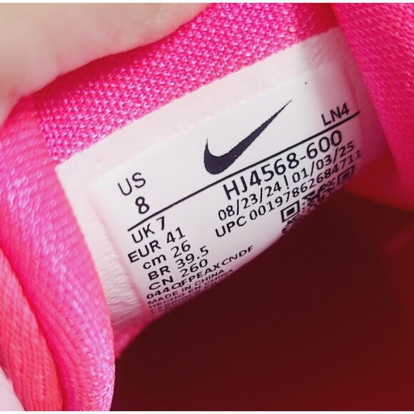 NEW Nike Alpha Menace Pro Football Cleats HJ4568-600 Size 8 Racer Pink